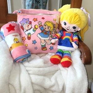 Rainbow Brite Doll Blanket & Pillow 🌈